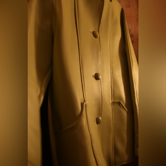 Vintage - 60s Expanded Vinyl Mod Jacket - Picture 5 of 14